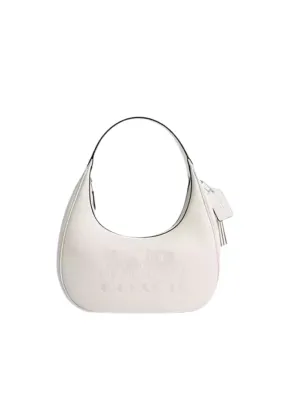 ( PREORDER ) Coach Carmen Shoulder Bag In Silver Chalk CR151