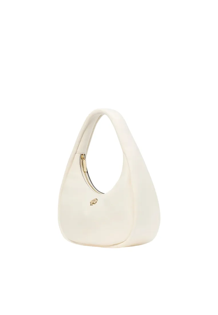 ( PREORDER ) Kate Spade Kayla Crescent Shoulder Bag In Meringue KK054