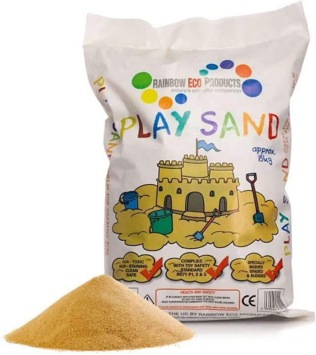 10kg Bag of High Quality Play Sand for sand pits, trays