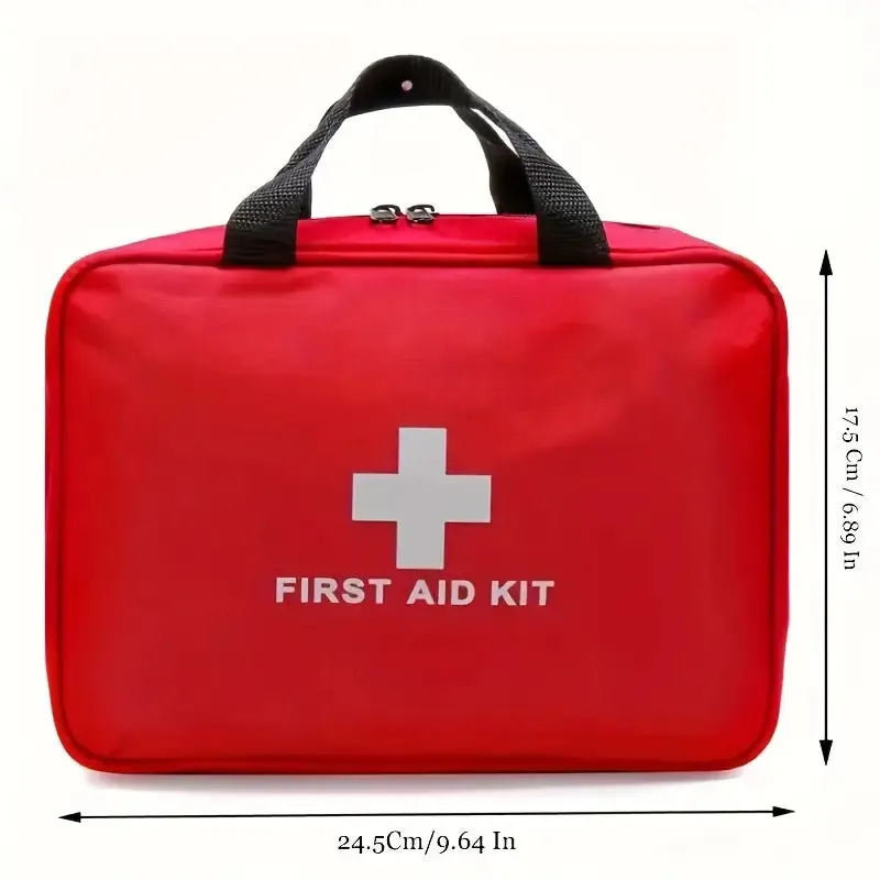 160-Piece Set: Portable Multi-Purpose First Aid Kit - Essential Emergency Supplies