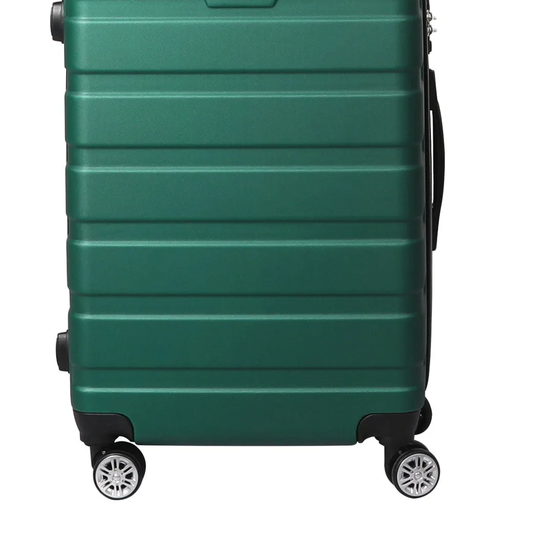 24" Luggage Case Suitcase - Green