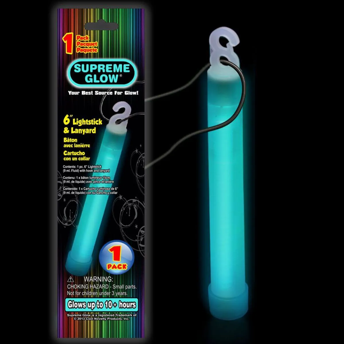 6" Aqua Glow Stick