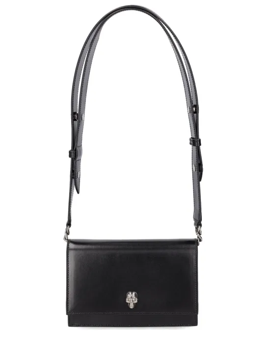 Alexander McQueen   Small Skull leather shoulder bag 