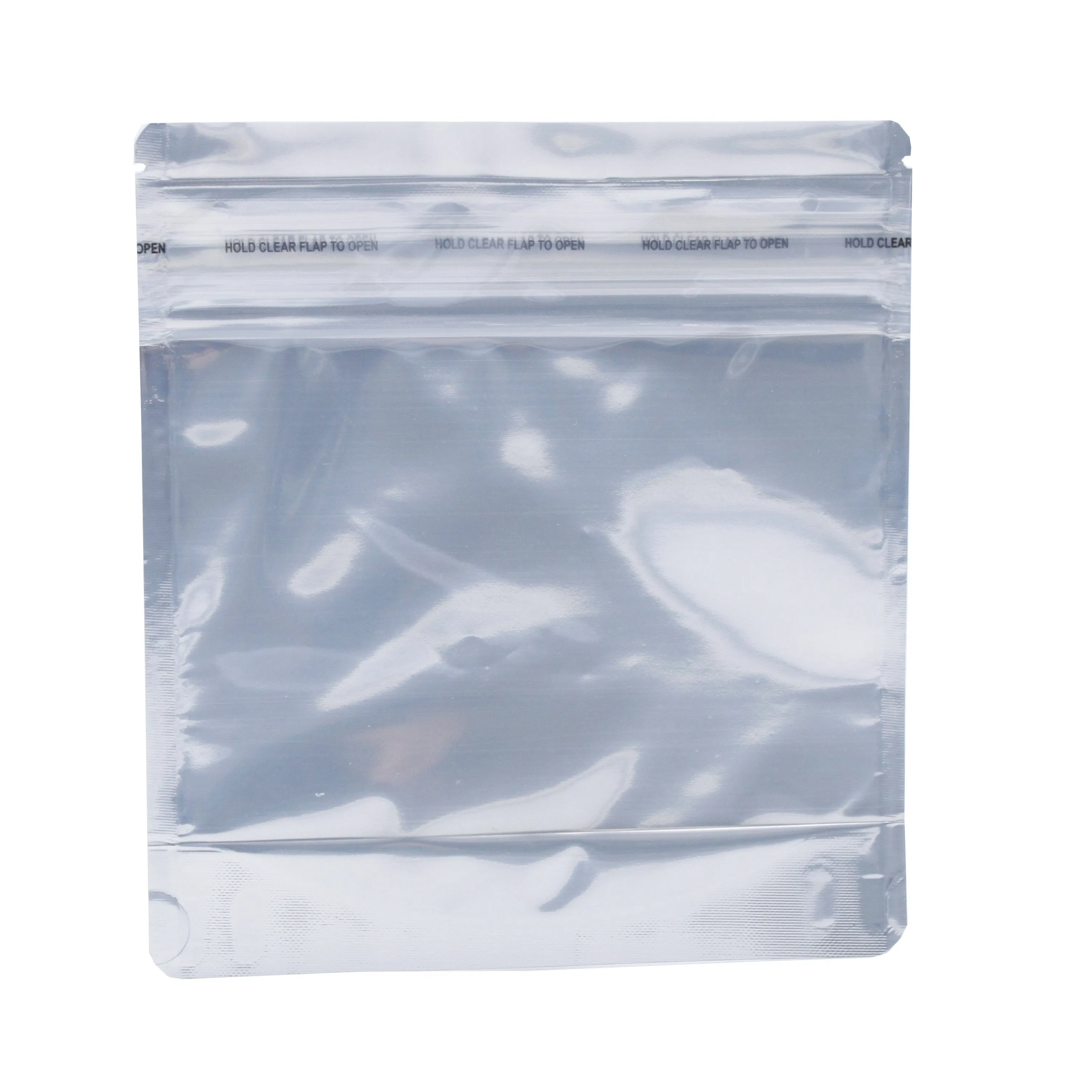 Bag King Child-Resistant Clear Front Wide Mouth Mylar Bag | 1/2 oz