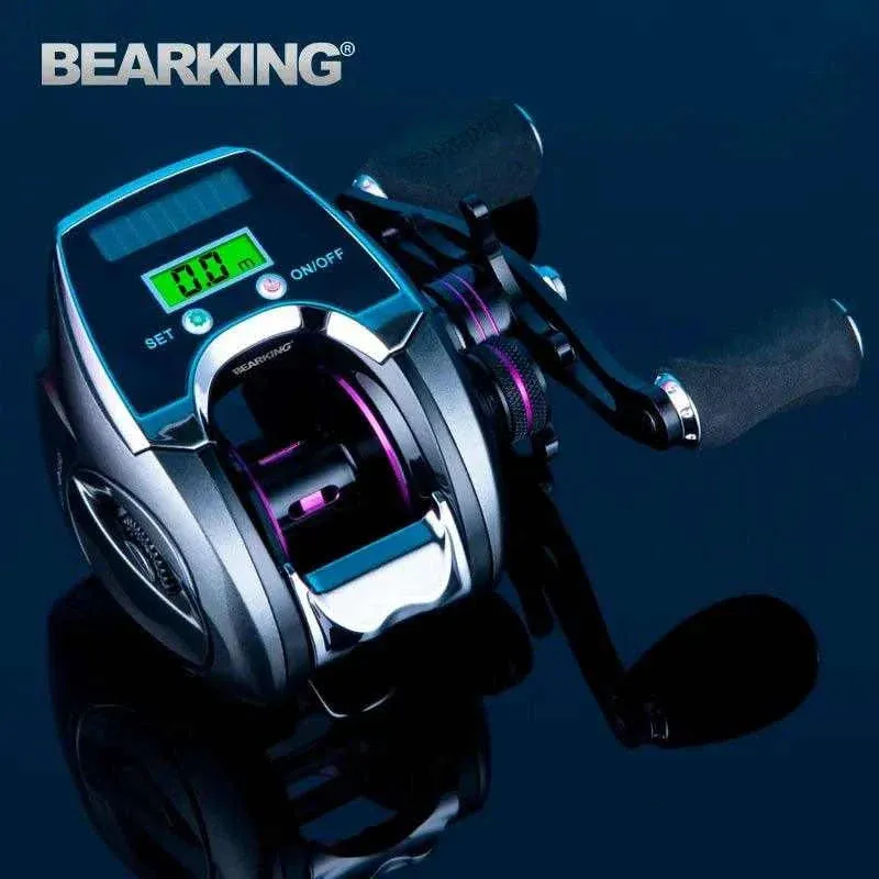 Bearking SX Digital Counter Baitcast Reel Cast Smart & Precise