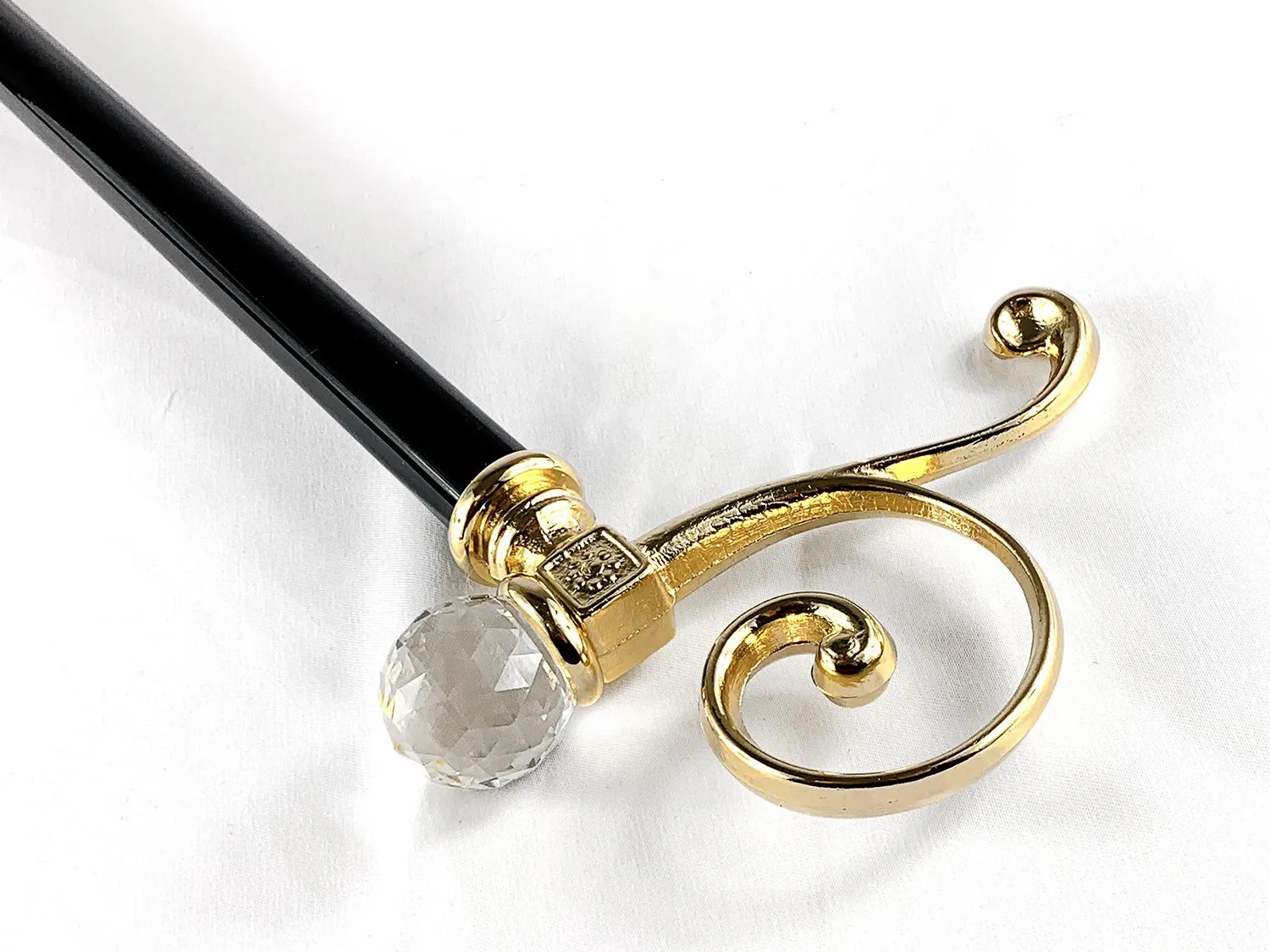 Beauty Collectible Walking Cane With Swarovski Crystal