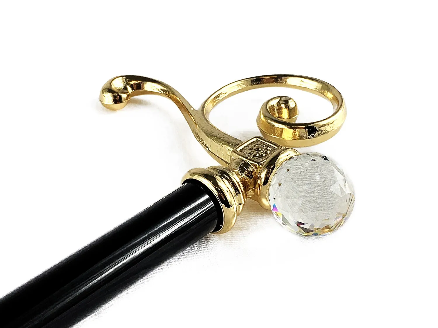 Beauty Collectible Walking Cane With Swarovski Crystal