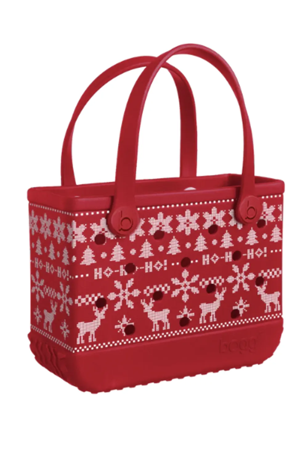 Bogg Bag - Ugly Sweater Red