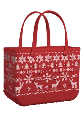 Bogg Bag - Ugly Sweater Red