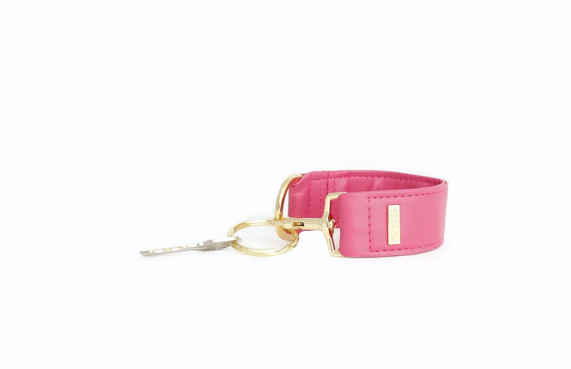 Bright Pink SIGNATURE KEYPIT Set • Wristlet