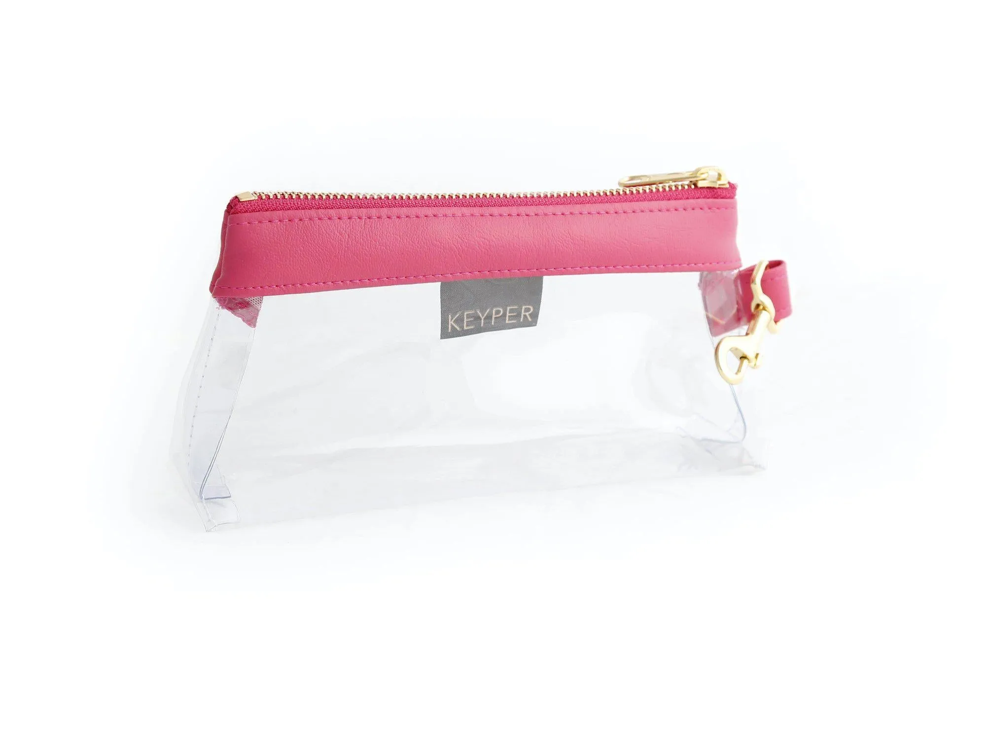 Bright Pink SIGNATURE KEYPIT Set • Wristlet