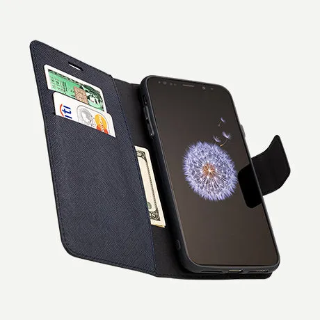 Broadway Samsung Galaxy S9 Plus Magnetic Wallet Case