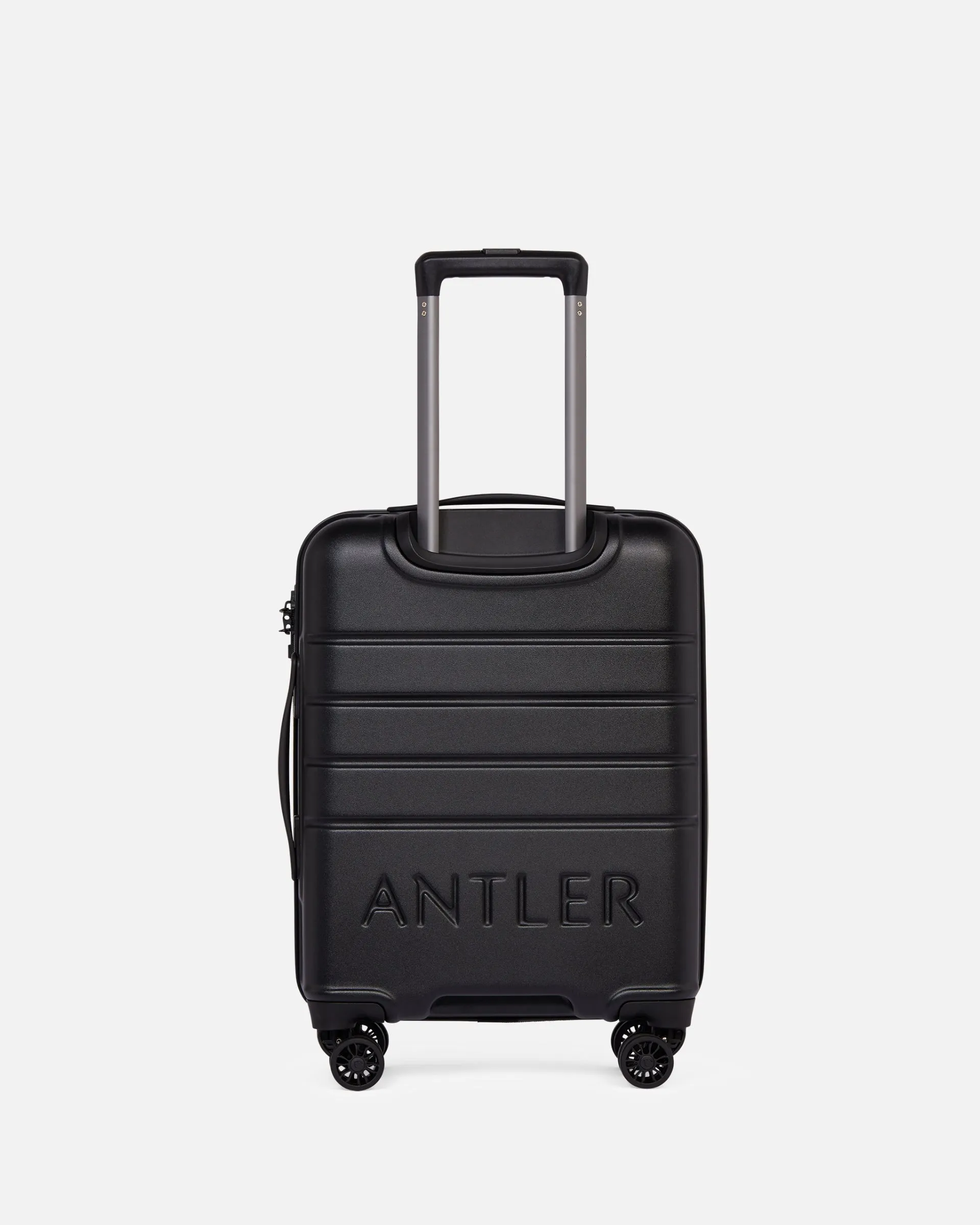 Cabin Suitcase in Black - Logo