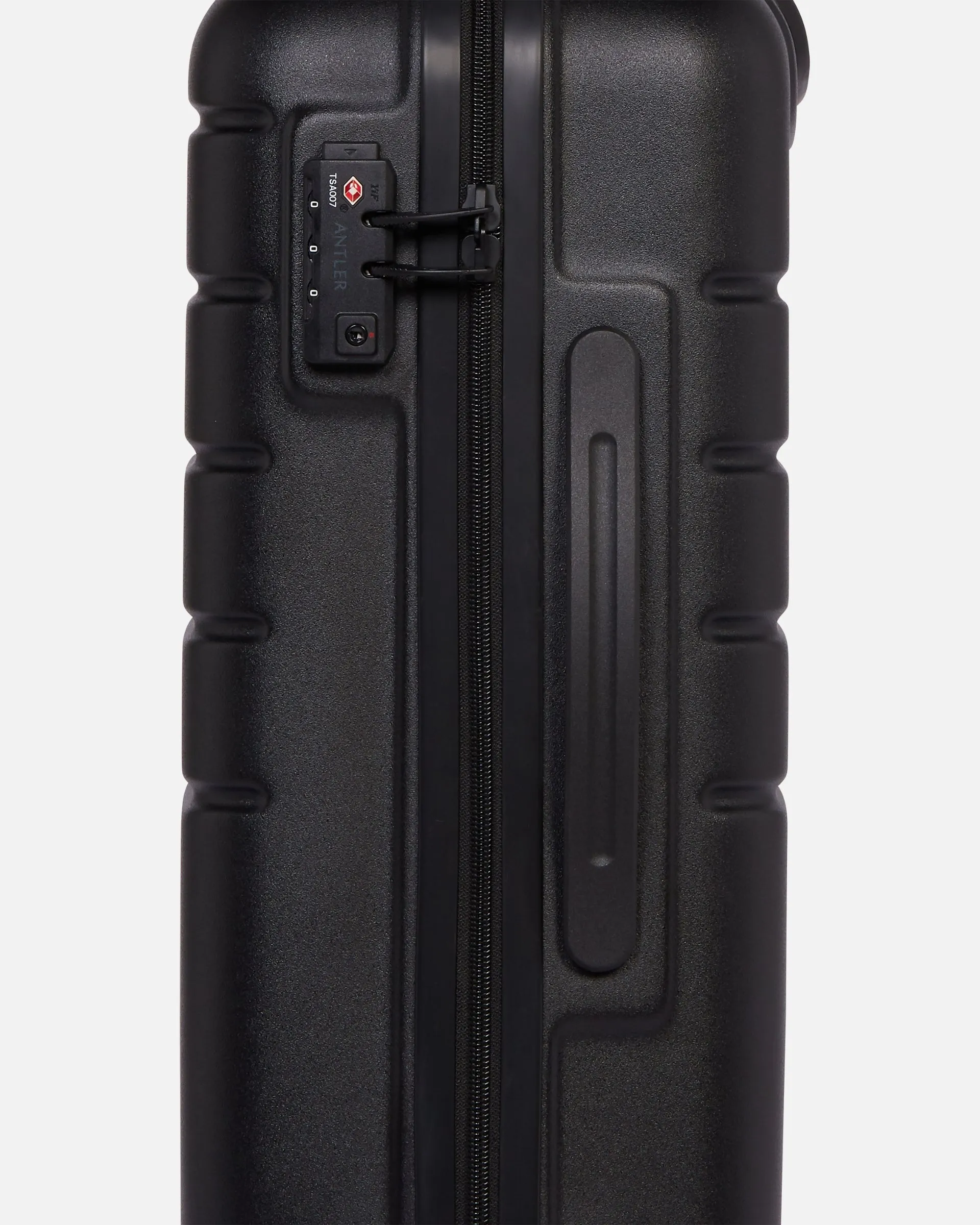 Cabin Suitcase in Black - Logo