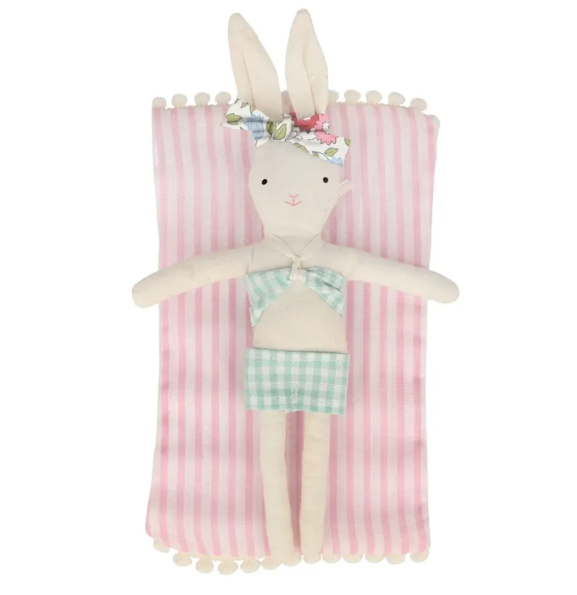 Caravan Bunny Suitcase Doll