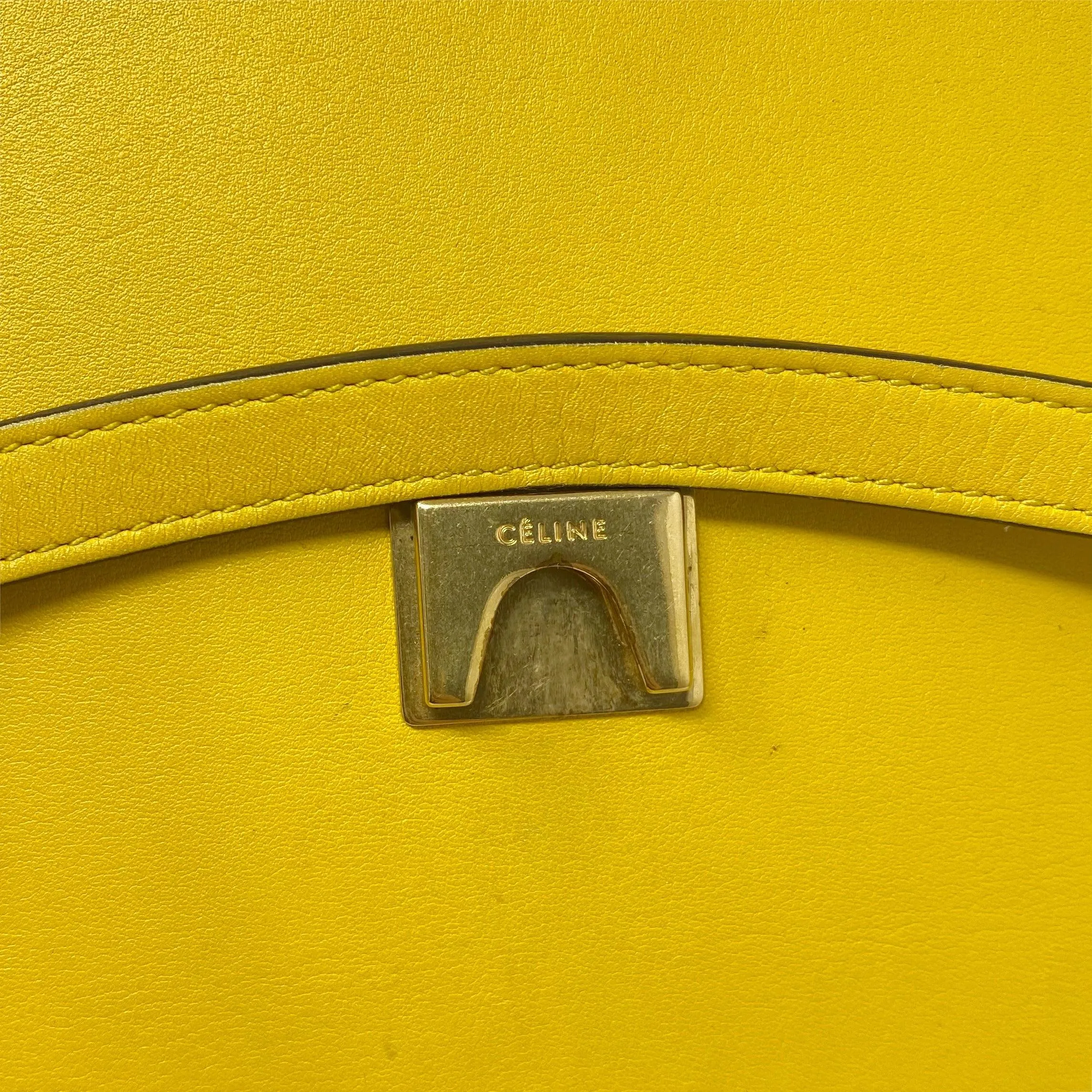 Celine Yellow Mini Belt Bag