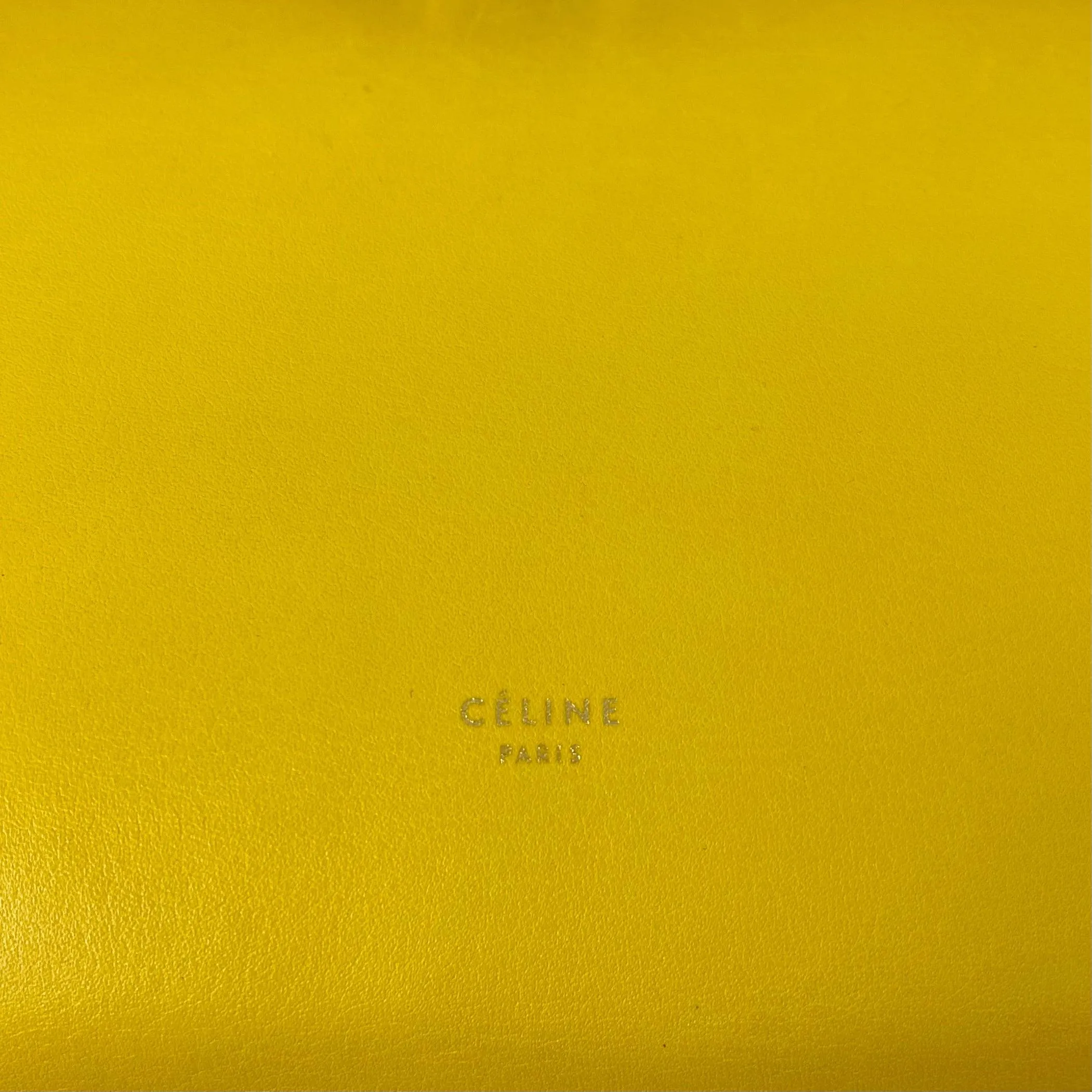 Celine Yellow Mini Belt Bag