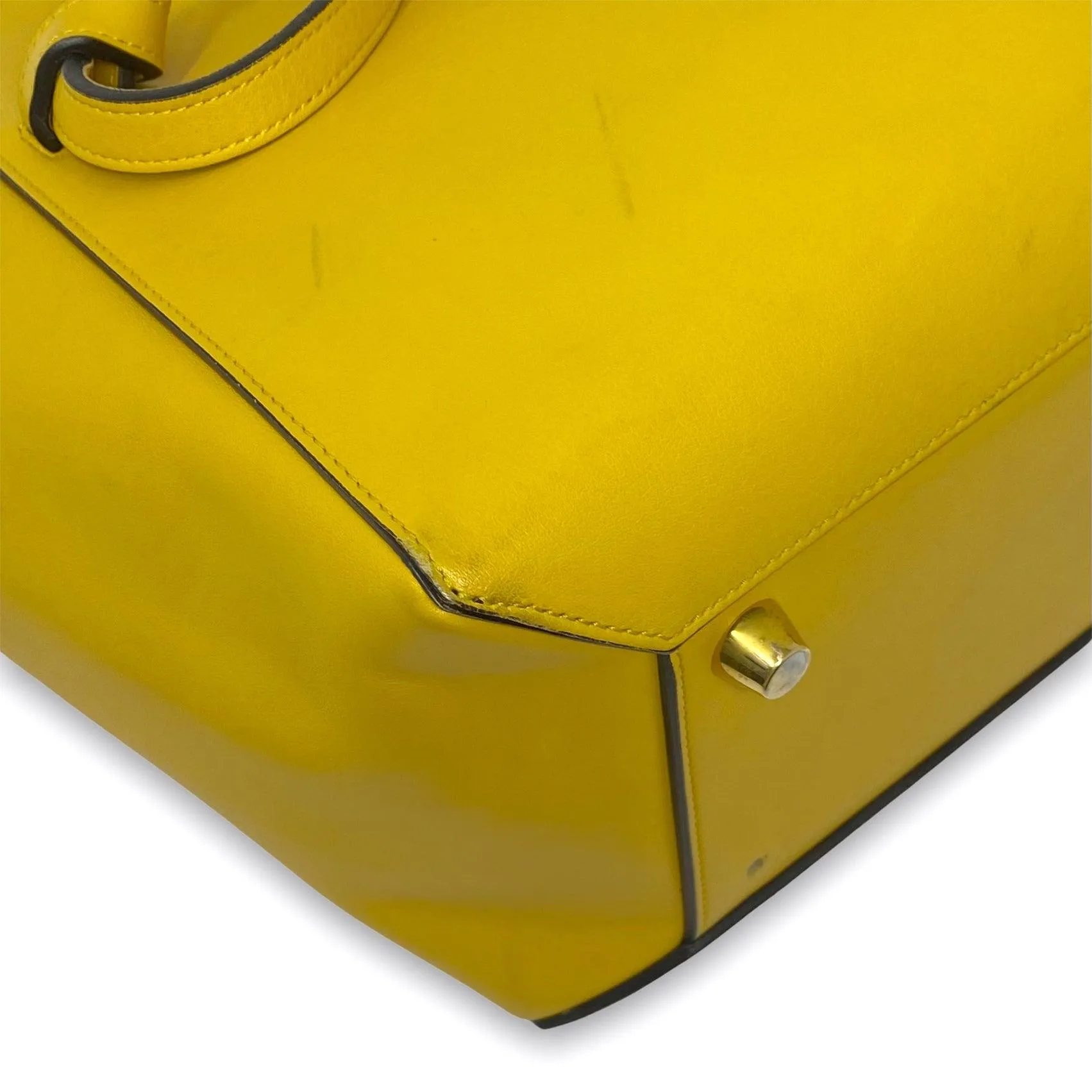 Celine Yellow Mini Belt Bag