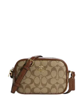 Coach Mini Jamie Camera Bag In Signature Canvas