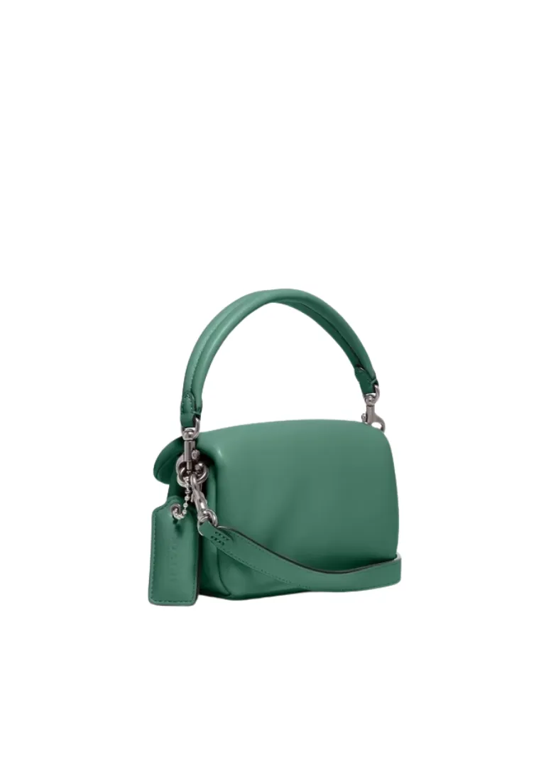 Coach Pillow Tabby Shoulder Bag In Bright Green C3880 (BOUTIQUE)