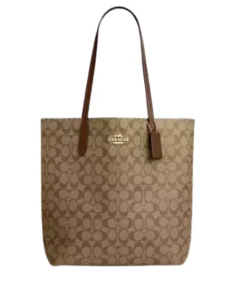 Coach Thea Tote In Signature Canvas