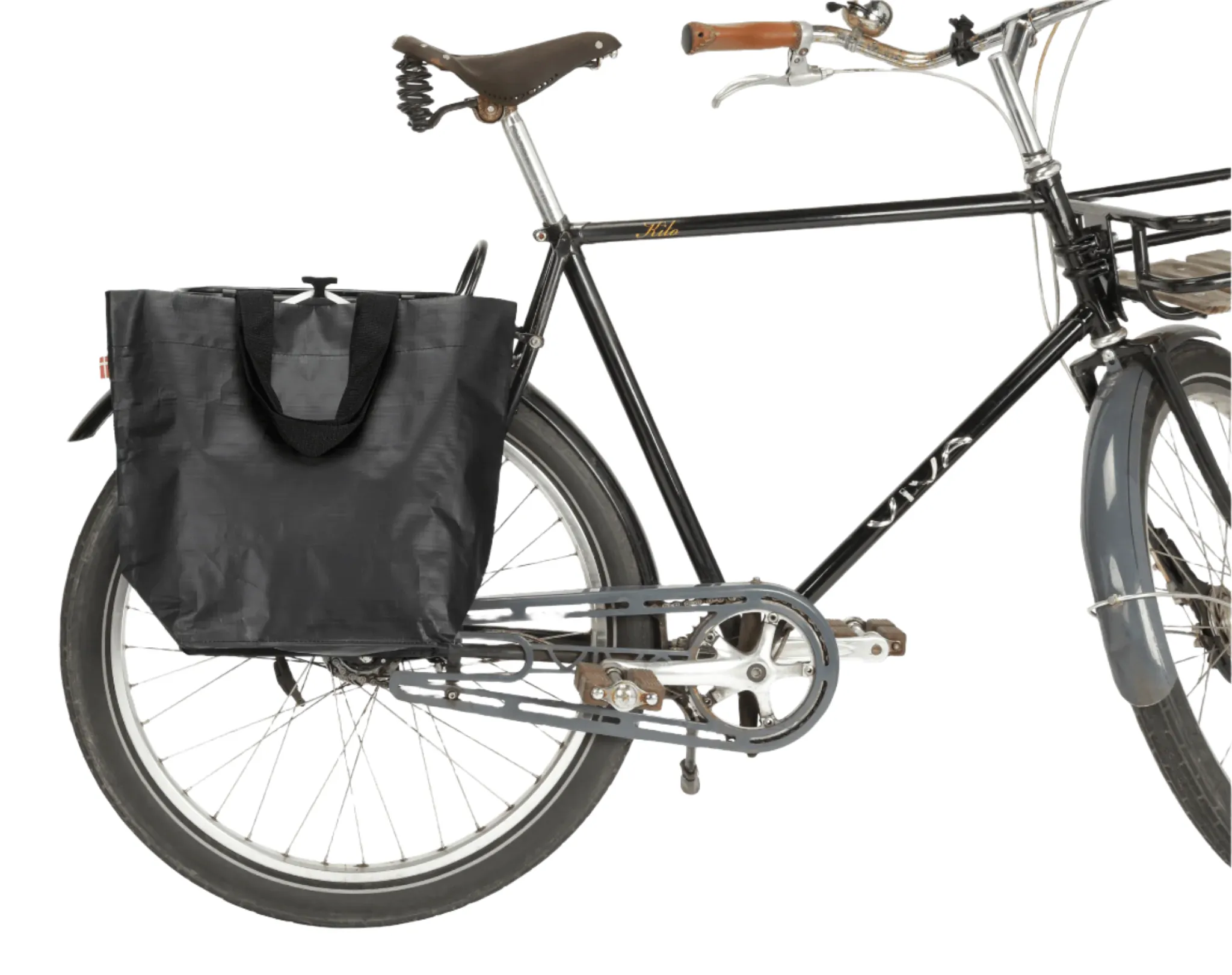 Cobags Bikezac 2.0 Simply Black Pannier Bag For Life