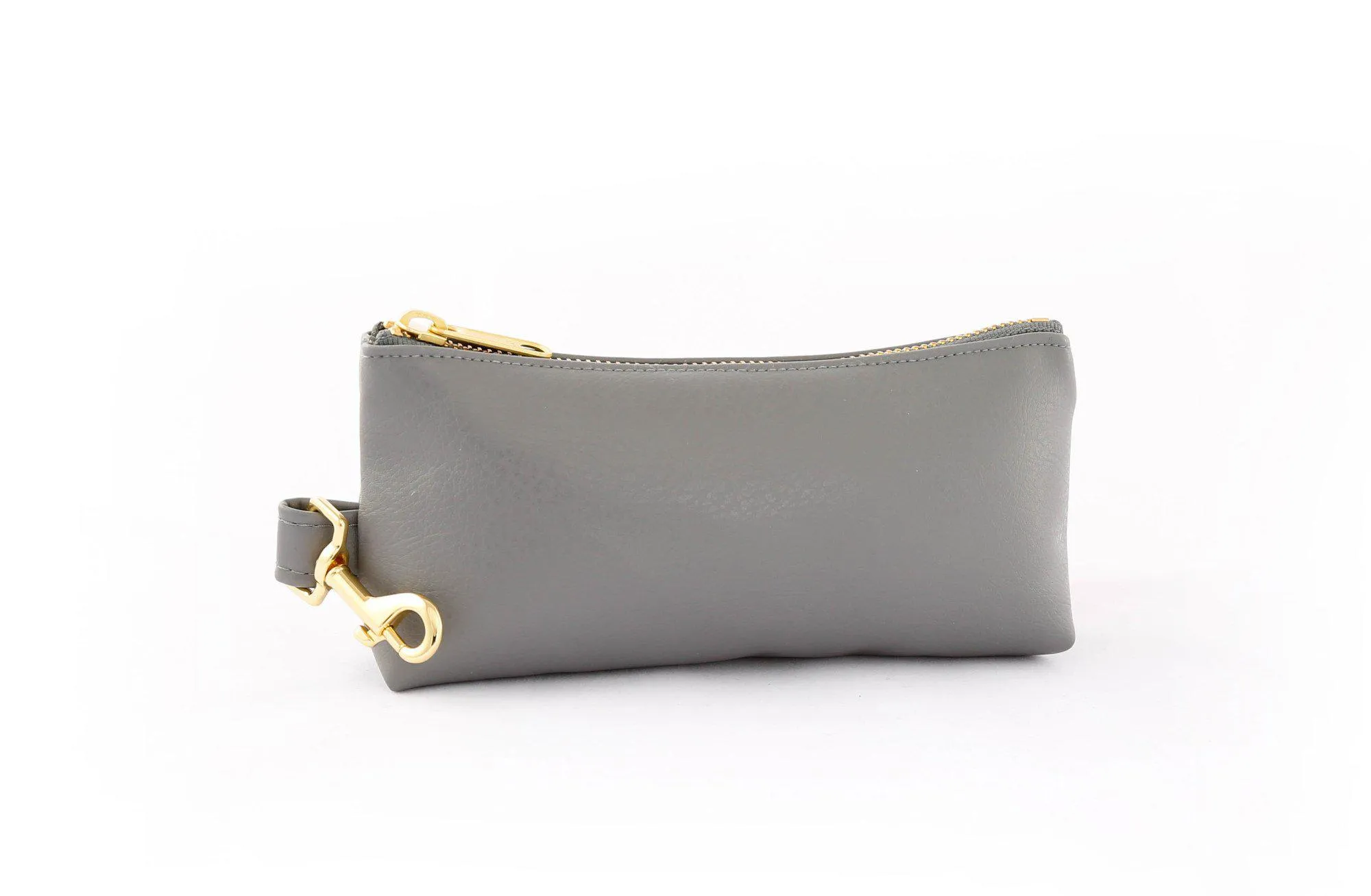 Cool Grey Vegan Leather Bag