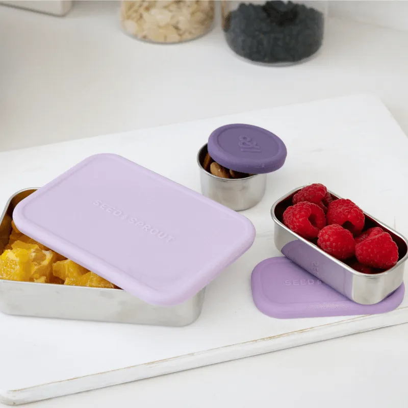 CrunchBox™ Lunch Box | 3 Pot Set