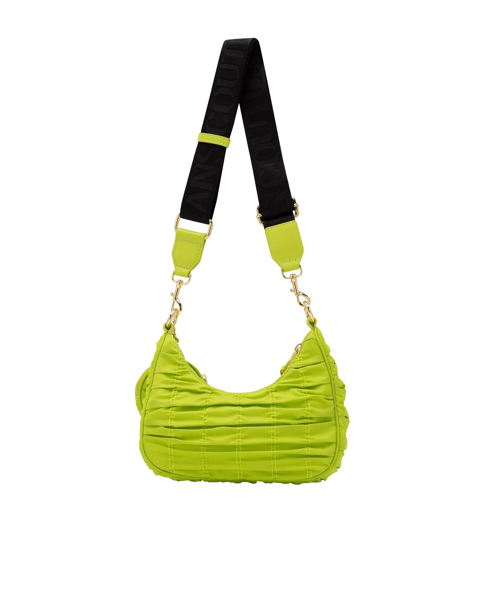 Crunchy Nylon Small Shoulder Bag