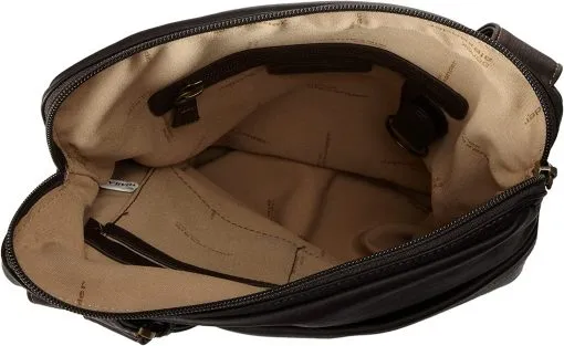 Derek Alexander Leather DERBY -Top Zip Unisex Messenger Bag