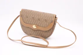 Dior Crossbody Bag in Brown Honeycomb Canvas