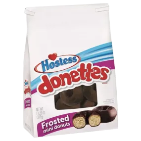 Donettes Frosted Chocolate Mini Donuts, 10.5oz