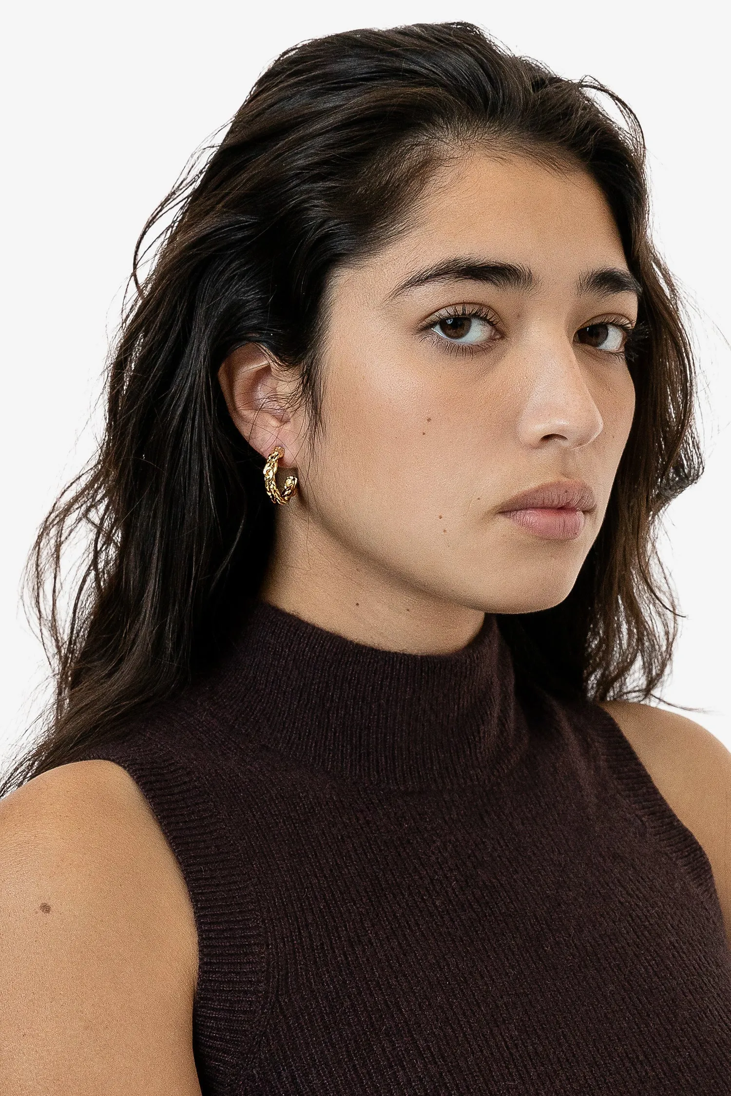 EARBRHOOP - Braided Hoop Earrings