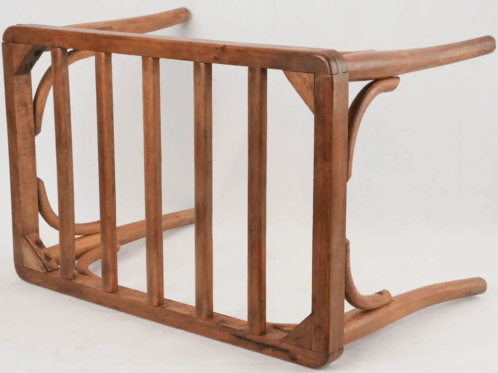 Early 20th century bentwood suitcase rack 23¾"