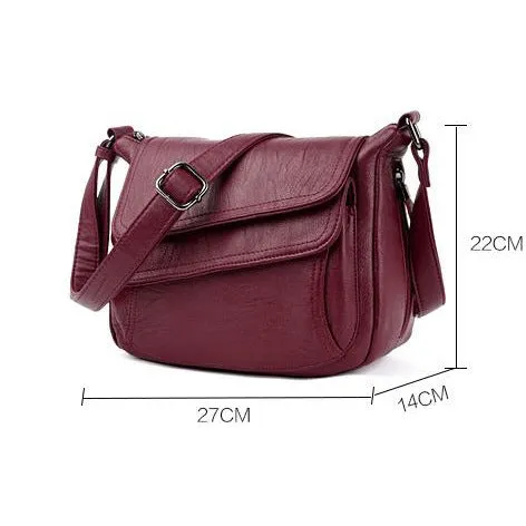 Elegant Leather Summer Style Handbag