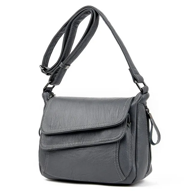 Elegant Leather Summer Style Handbag