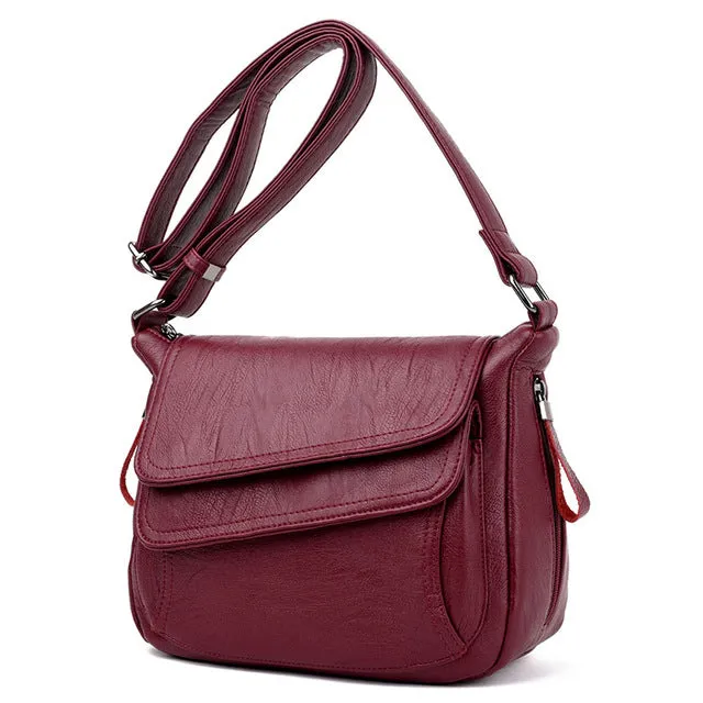 Elegant Leather Summer Style Handbag