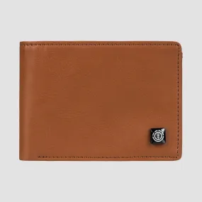 Element Segur Leather Wallet Brown