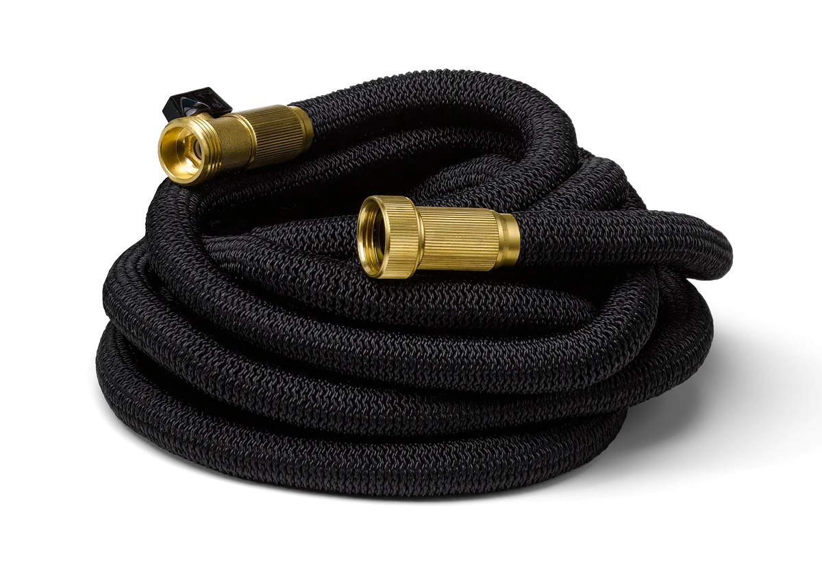 Expandable hose and bag