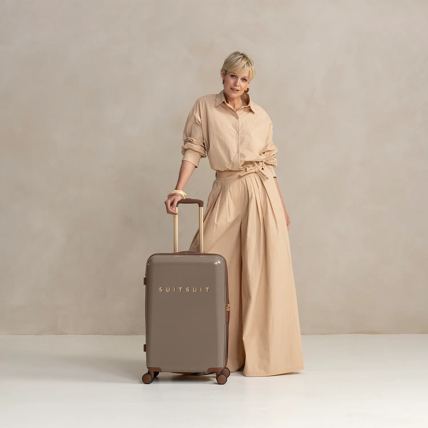 Fab Seventies - Taupe - Safe Travels Set (24 INCH)