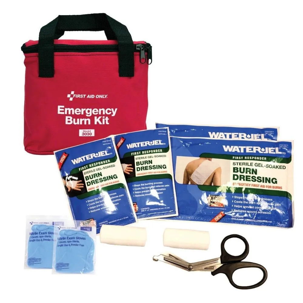 First Aid Only 91264 Expanded Burn Care Kit, Fabric Case