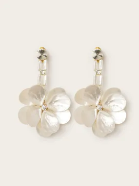 Fleur Blanche Earrings