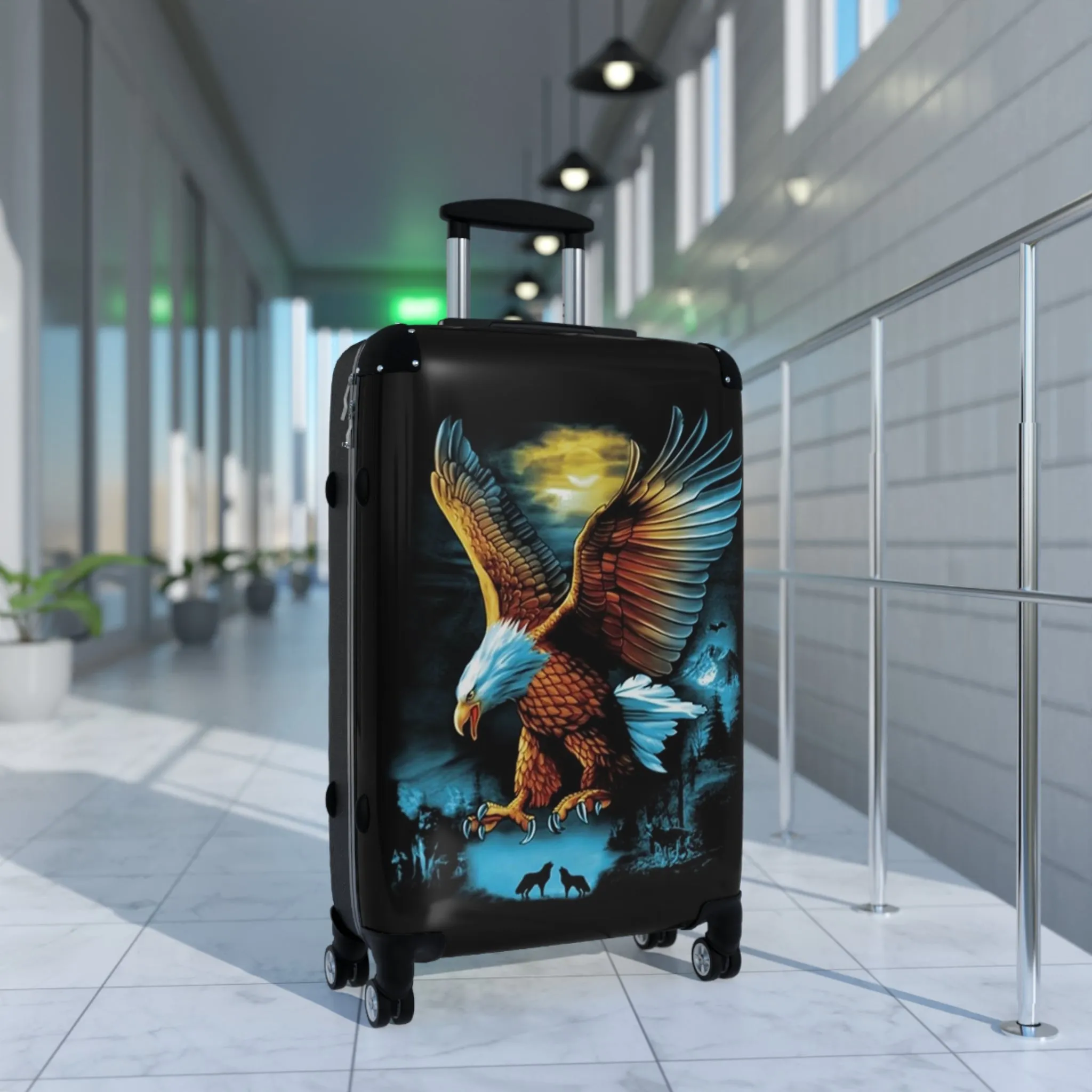 Flying Eagle Hard Shell Suitcase