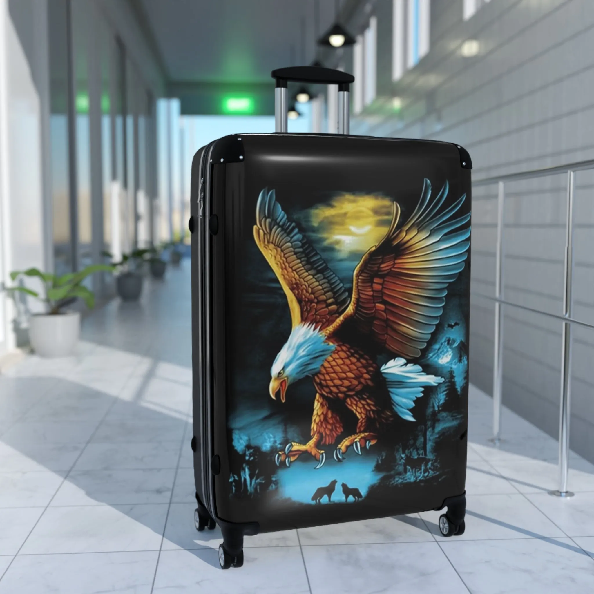 Flying Eagle Hard Shell Suitcase