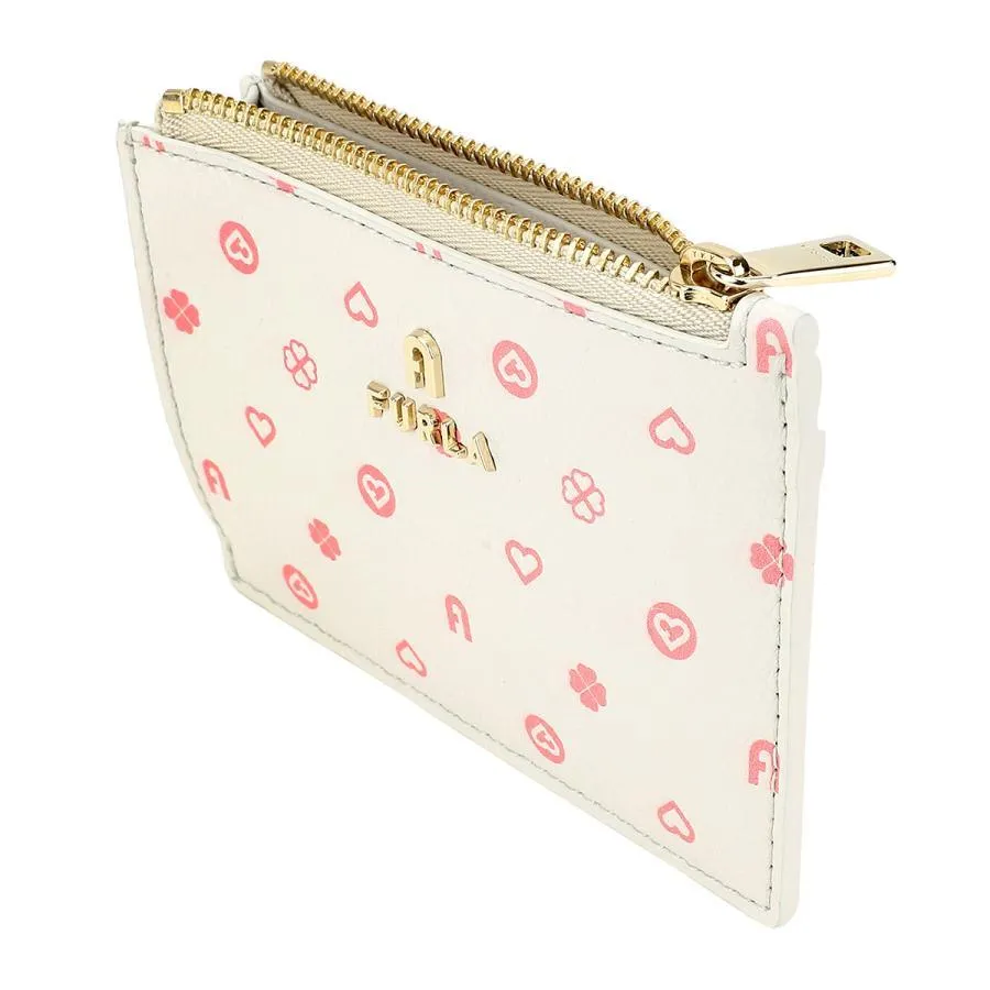 Furla Camelia Small Zipped Card Case - Toni Marshmallow