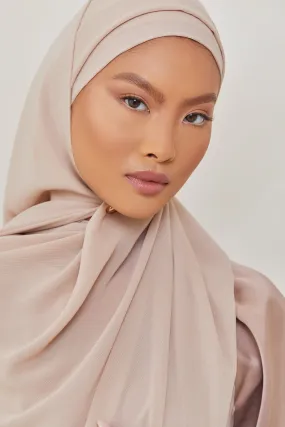 Georgette Crepe Hijab - Chai