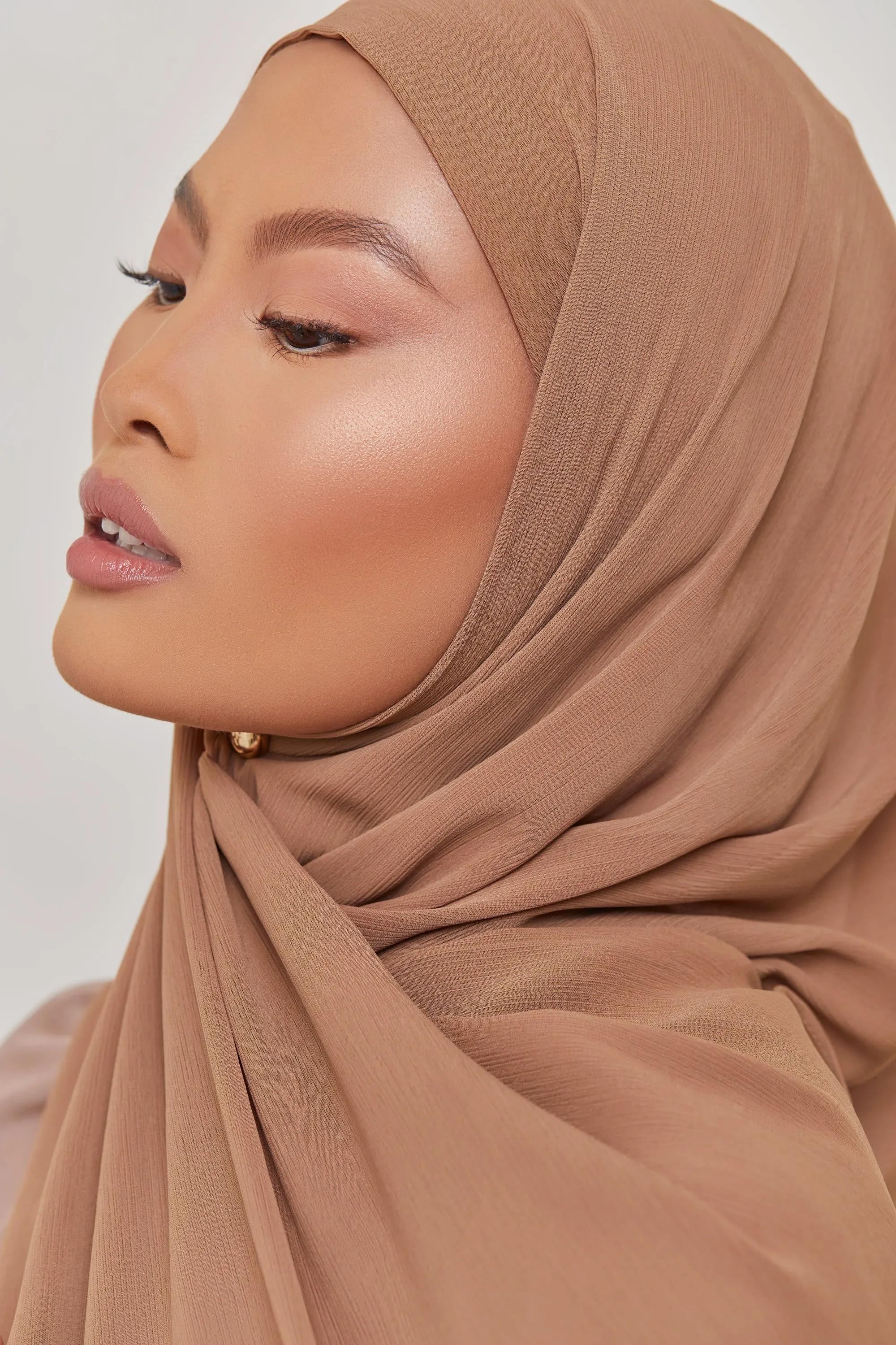 Georgette Crepe Hijab - Cumin