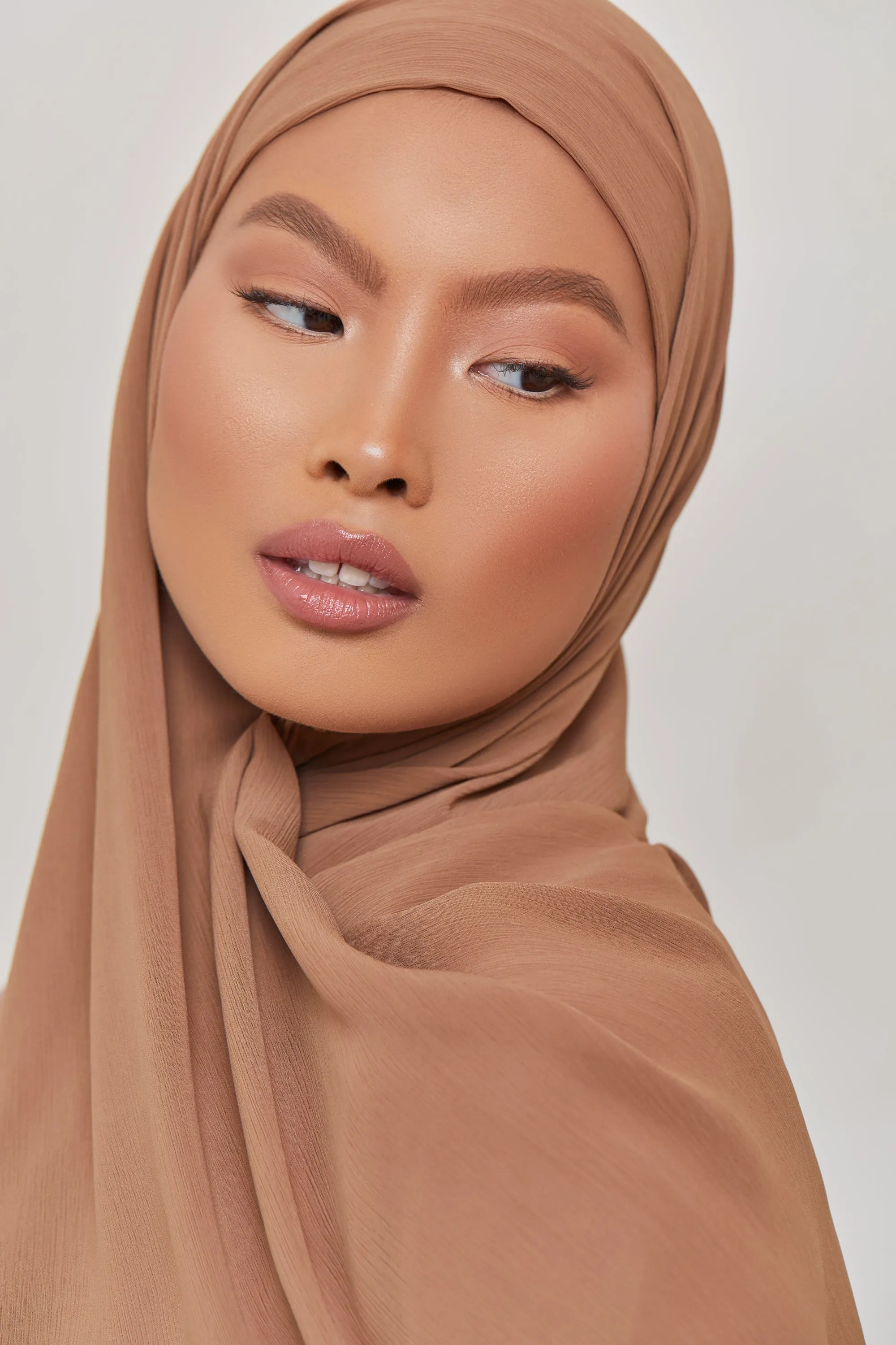 Georgette Crepe Hijab - Cumin