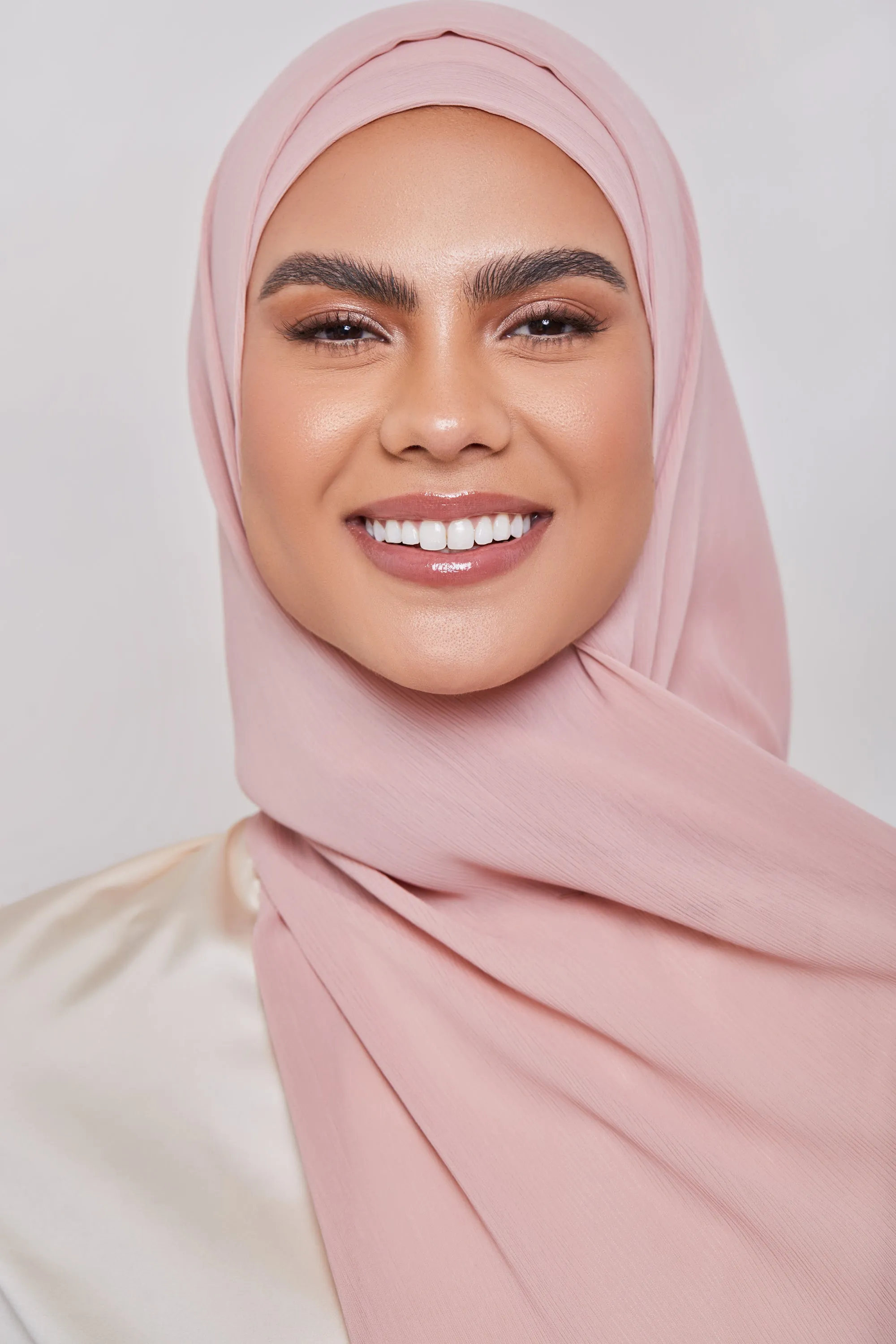 Georgette Crepe Hijab - Lychee