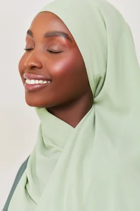 Georgette Crepe Hijab - Matcha